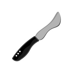 basic kitchen knife icon vector, stylish kitchen knife