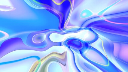 Abstract blue liquid wave background