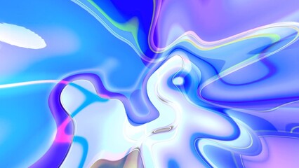 Abstract blue liquid wave background
