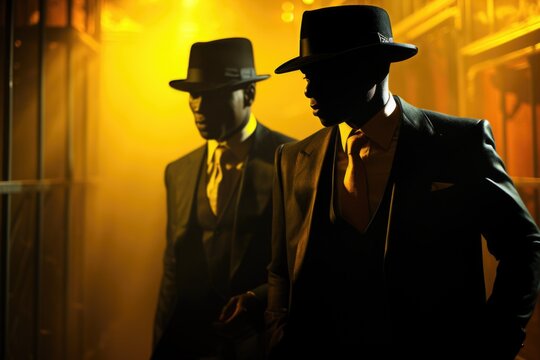 Stylish man confident appearance: strict gentleman style, 1920s fashion, England elegance, Chicago icon influence, vintage suit, late XIX century, early XX century, dapper look, historical flair.