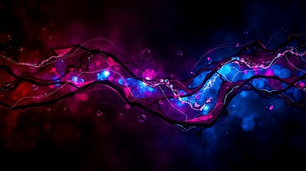 "Abstract Background: Dynamic Blend of Colors and Patterns