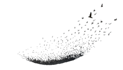 Black and white ball with splatters and grunge texture on a contrasting background