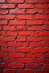 Obraz premium Weathered red brick wall texture, aged surface , rough, surface, urban
