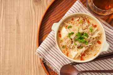 ヘルシーで美味しい豆乳坦々スープ - 冬のダイエットにぴったり