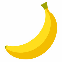 banana isolated on white background