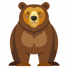 brown bear vector art