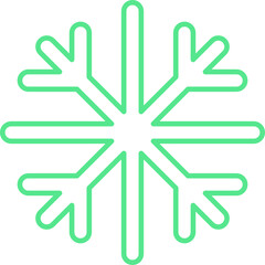 Snowing icon single vector illustration