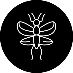 Locust Infestation icon single vector illustration