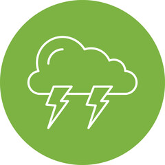 Storm Surge icon single vector illustration