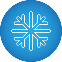 Snowing icon single vector illustration