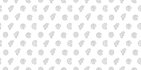 cafe pattern background. Cafe Themed Coffee Bean Pattern background. Coffee and Cafe pattern background. Vintage Coffee Doodle Pattern background.