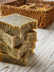 Handmade Organic Herbal Soap Natural Aromatherapy for Skin Care and Wellness