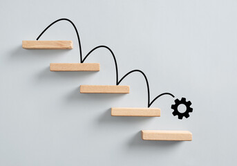 Bouncing progress: overcoming obstacles on the path to success