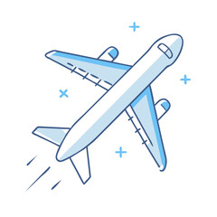 airplane for pilgrimage travel icon, airplane for pilgrimage travel vector,