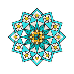 islamic geometric patterns vector icon, islamic geometric patterns vector illustration - simple illustration of islamic geometric patterns, perfect for islamic geometric patterns logos and icons