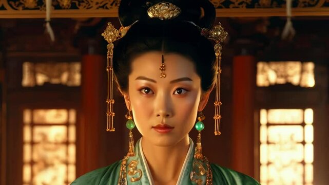 ancient Chinese woman, queen, princess