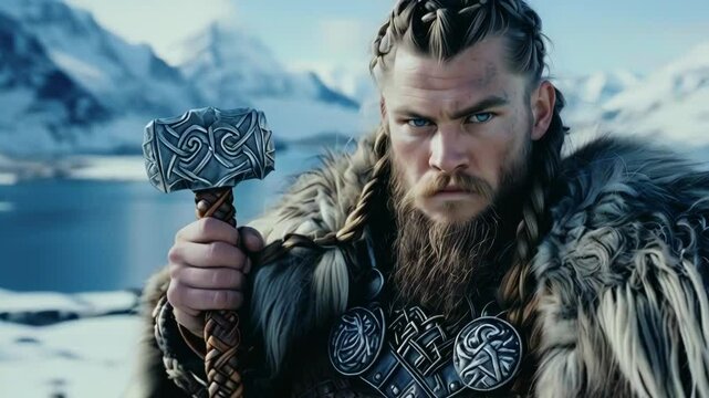 ancient Norse warrior Man