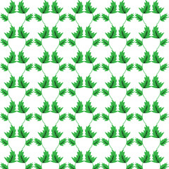 green background