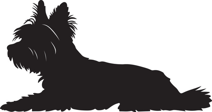 Yorkshire Silhouette Vector Illustration