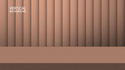 Minimal abstract curtain background for product presentation. Mocha Mousse Tone. Grainy texture.