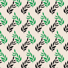 seamless pattern with bamboo