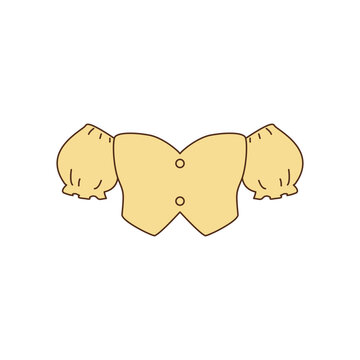 recommend clip art: Cropped Top Blouse