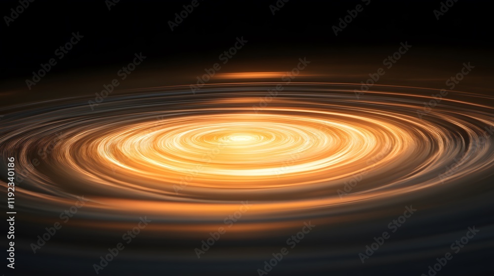 Poster cosmic ripples creating stellar patterns outer space digital artwork dark environment abstract viewp