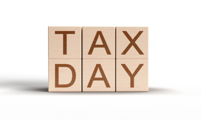tax day cube block wooden object april month 15 date 2025 year business us tax day financial time deadline refund government calendar accounting reminder income tax day investment planning wealth tax 