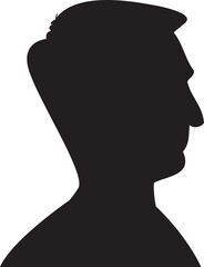 Man Silhouette Illustration
