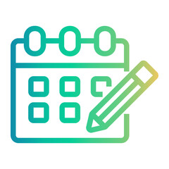 event Line Gradient Icon