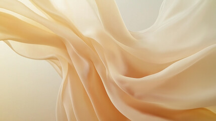 Spring flowers background in peach fuzz color.