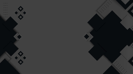 Banner modern background design | Abstract vector geometric background with dotted shape | 3d shape background with background for presentation, banner, futuristic, flyer, texture, web, wedding