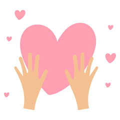 Kindness Hand Illustration