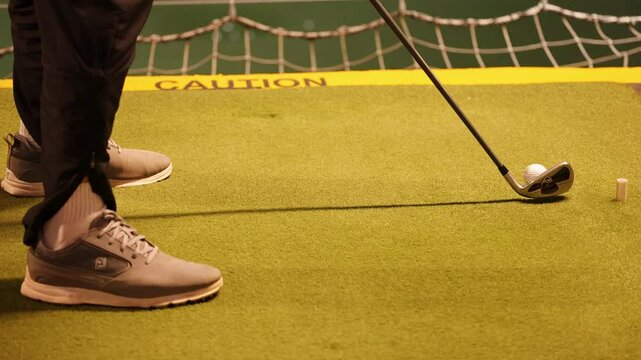 Golf Swing at Topgolf Bangkok