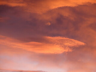 Farbenfroher Himmel
