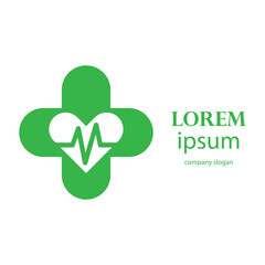 hospital and health clinic logo design