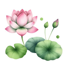 Beautiful Flower Clipart Vector Illustration - Floral Design for Graphics