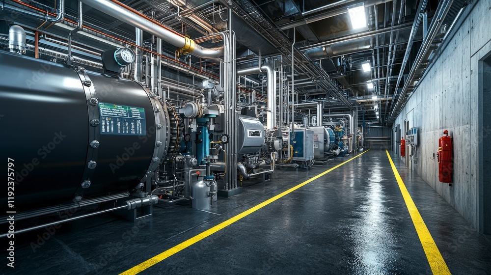 Poster monitoring peak energy generation processes in industrial facilities advanced technology energy mana