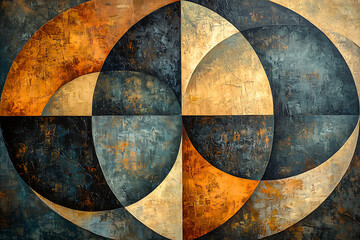 Timeless Geometry: A Play of Color and Form"