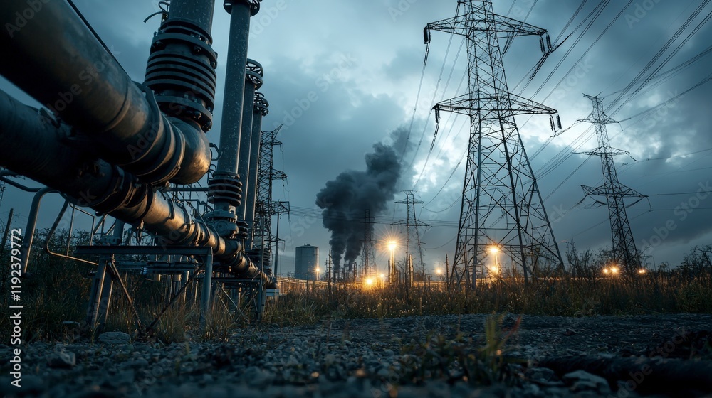 Poster power generation innovations smart grid technology implementation in the industrial energy sector fr