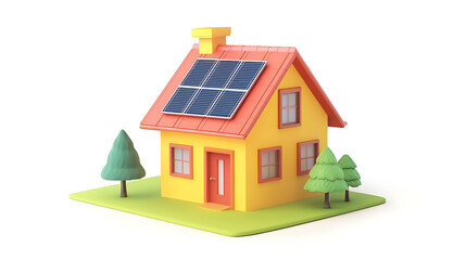 Home solar panes, wallpaper, the renewable energy is an alternative source of global conservation