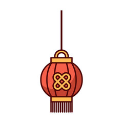 Hand Drawn Chinese New Year Lantern 