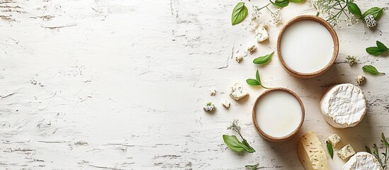 Dairy Delights: Milk and Cheese Still Life Photography