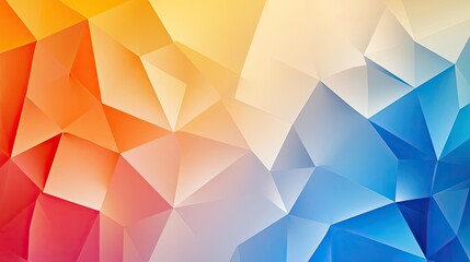 Obraz premium Triangle abstract background concept. Colorful abstract geometric background design with vibrant triangular shapes.