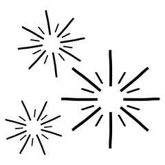 Obraz premium PNG Sparkling starburst decorative illustration, transparent background