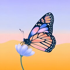 butterfly on a flower