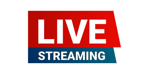 live icons are red and blue on a transparent background