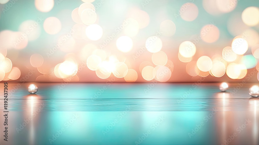 Poster blurred abstract background idea. a vibrant, blurred background with colorful bokeh lights for creat