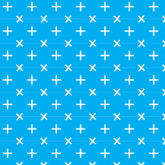 Seamless star pattern design with vintage holiday decor