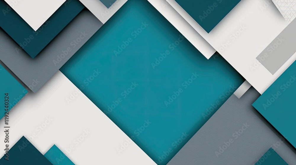 Poster Triangle abstract background concept. An abstract background featuring layered geometric shapes in varying colors and textures.